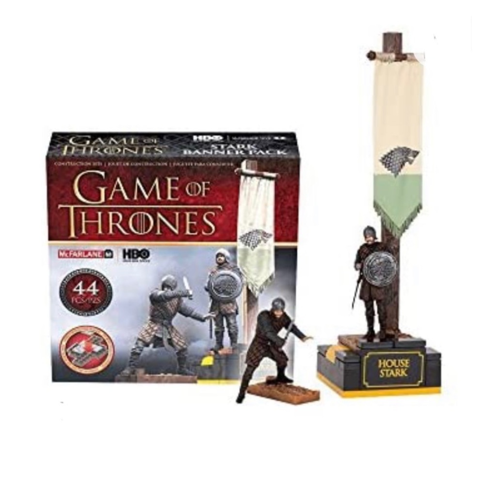 Game of Thrones Stark Banner Pack Construction Set Building Blocks HBO